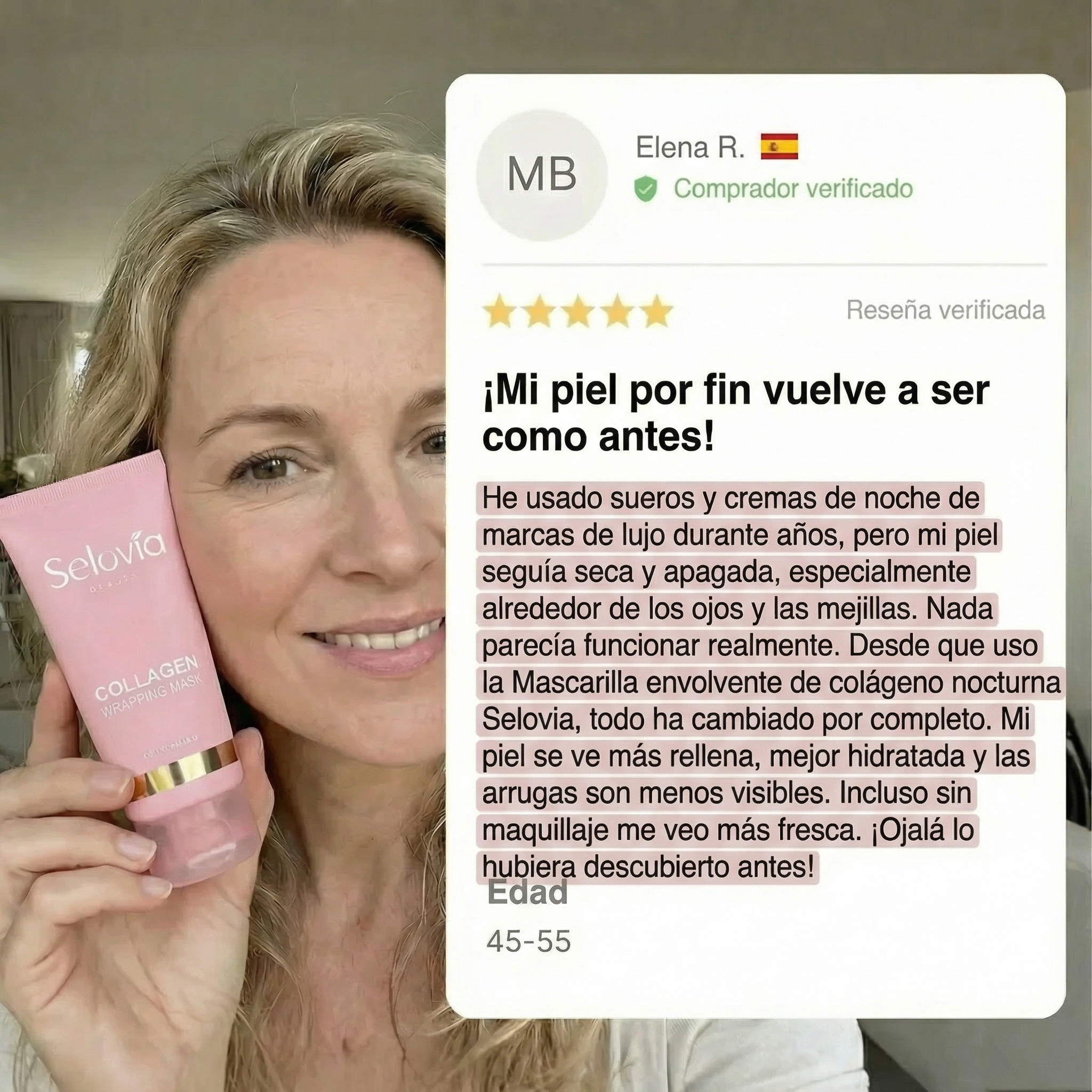 Mascarilla de Bio-Colágeno + Brocha