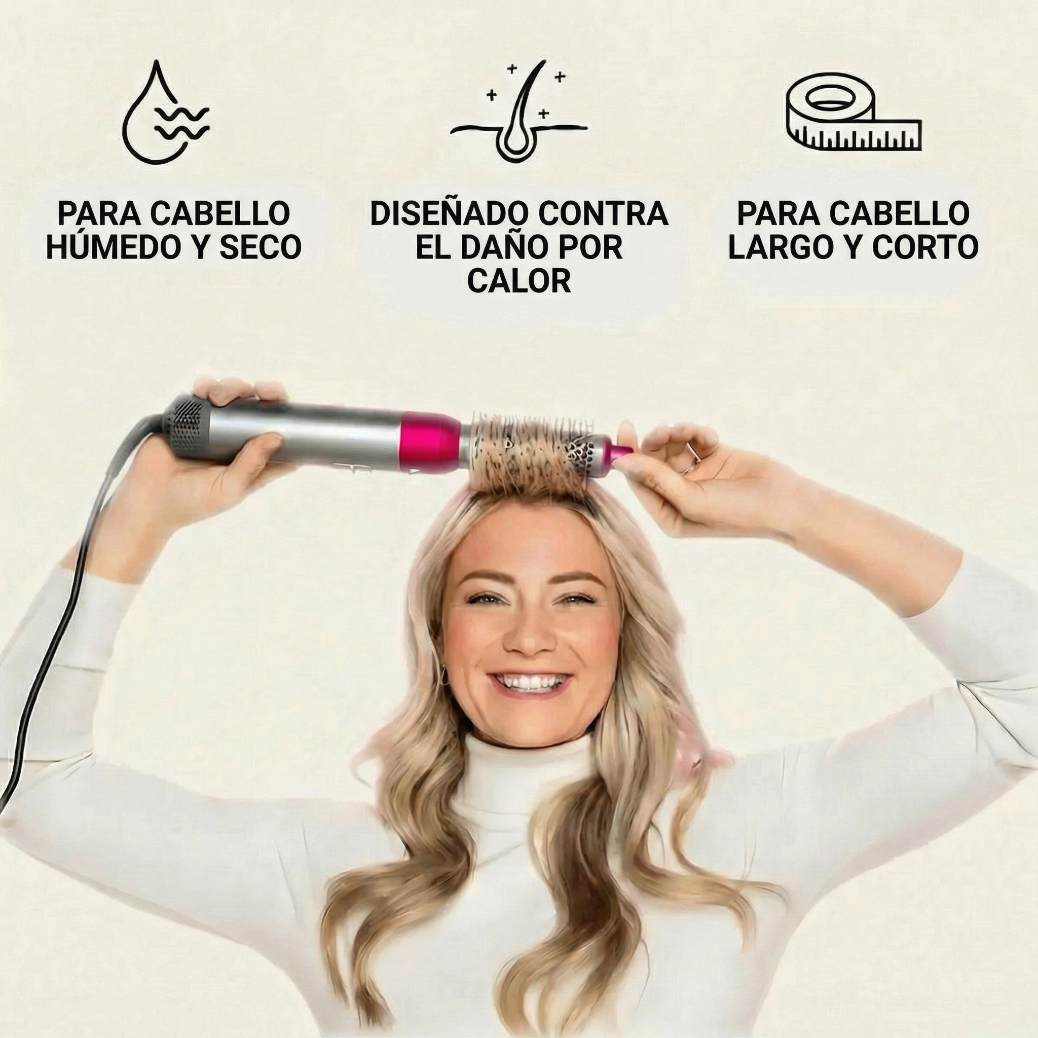Peinado de salón en 10 minutos — Sin dañar tu cabello
