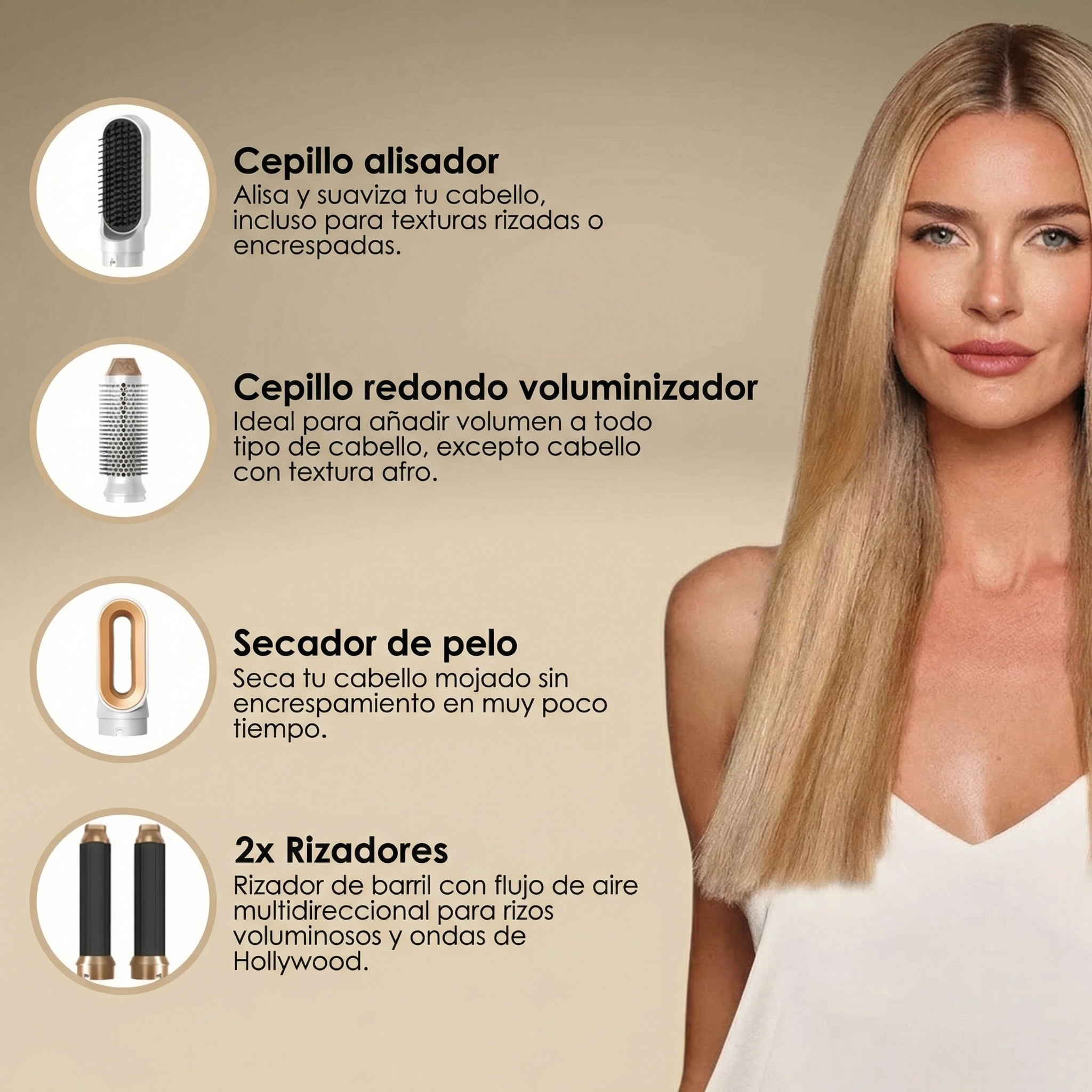 Peinado de salón en 10 minutos — Sin dañar tu cabello