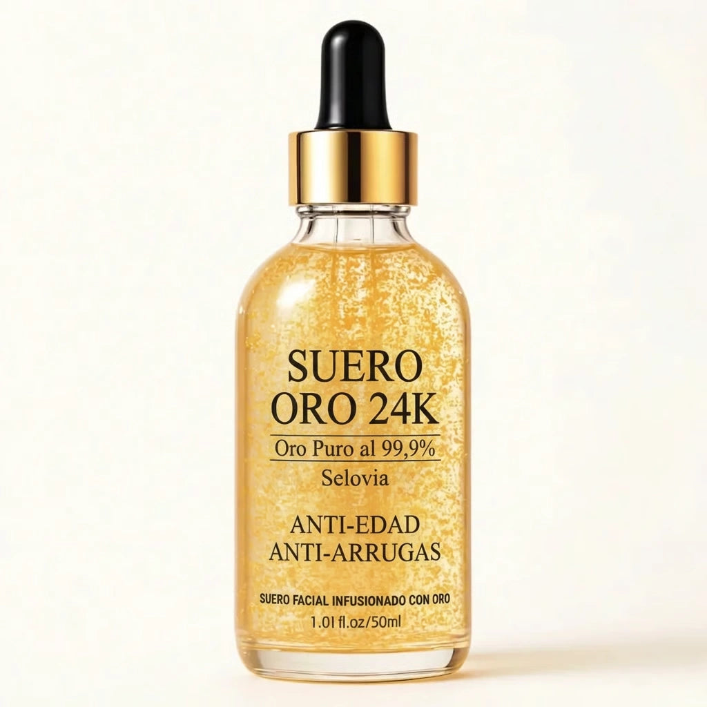 Suero Facial de Oro 24K